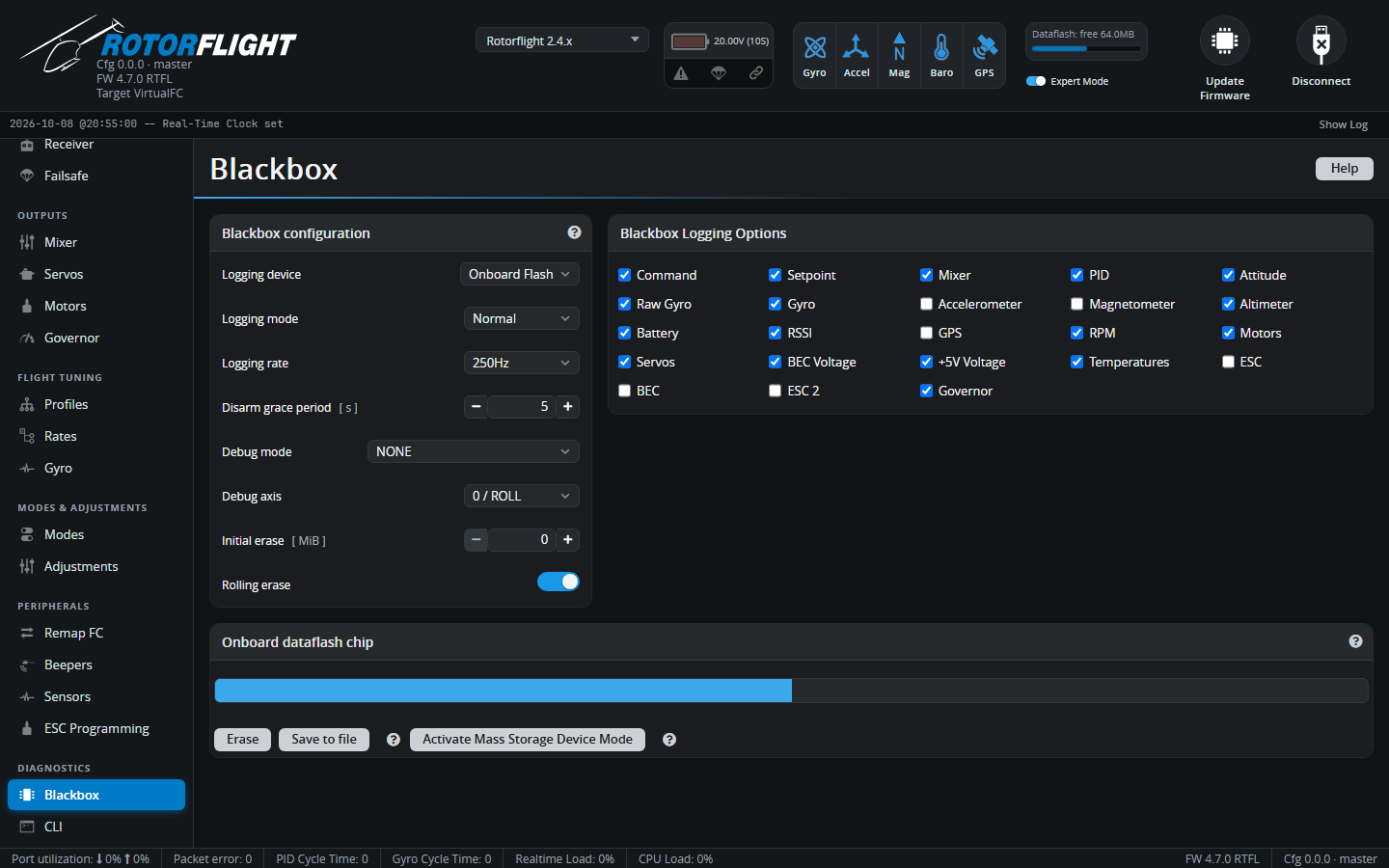 Blackbox tab